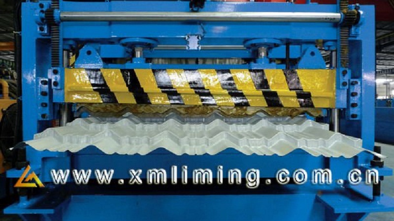 Glazed Roof Tile Roll Forming Machine