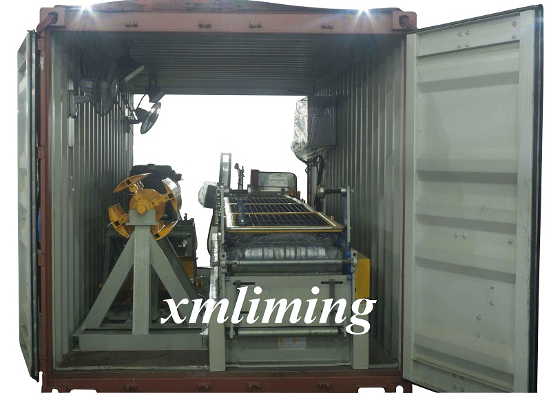 Roll Forming Machine Sited in Container